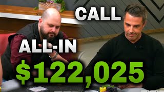 INSTANTLY ALLIN ON THE FLOP 122000 POT [upl. by Theodora]