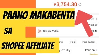 Paano makabenta sa Shopee Affiliated [upl. by Ardnohsal152]