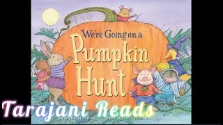 Were Going On a Pumpkin Hunt 🎃 Kids Read Along Spooky Halloween Story Book 📖 [upl. by Eiffe]