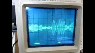 72 Simple Station Monitor for Ham Radio using an Oscilloscope [upl. by Colver]