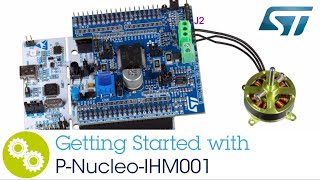 Getting started with the STM32 Motor Control Nucleo Pack PNucleoIHM001 [upl. by Cordie]