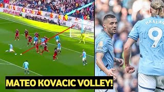 Mateo Kovacic INSANE GOAL For Manchester City vs Fulham [upl. by Ennayar]