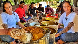 Punjabs Champ Sportswoman runs Roadside Dhaba 🙏🏻 60 Rs UNLIMITED Indian Street Food Vlog [upl. by Ravens4]