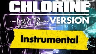 Chlorine Live Bandito Tour Version Instrumental  twenty one pilots [upl. by Lerraj]