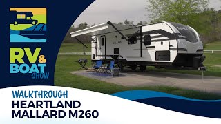 GREAT Couples Model with HIGH END Features  Heartland Mallard M260 Walkthrough [upl. by Nosae]