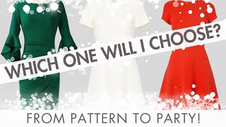 Holiday Dressmaking Design Pattern amp Sew a Stunning Look [upl. by Adnaval567]