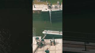 Unlocking Ontarios Beauty Rideau Canals Spectacular Lock Opening [upl. by Yrannav]