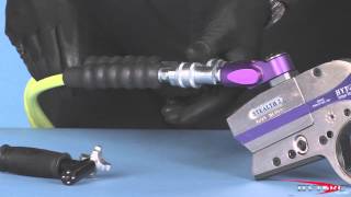 HYTORC Stealth™  Limited Clearance Hydraulic Torque Wrench Operation [upl. by Carce428]