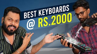 Top 5 Best Mechanical Keyboards Under ₹2000 😯 [upl. by Nolyak709]