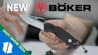 So Much Magnacut New Böker Knives 2024 [upl. by Derrik]