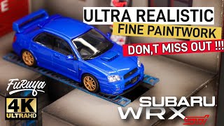 Furuya 164  Subaru Impreza WRX STI l Cinema Shot 4K Diecast [upl. by Dorthy838]