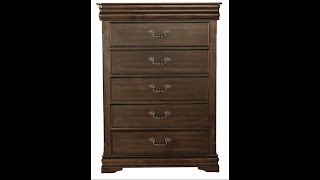 5 Drawer Chest With Hidden Drawer By Home Elegance short [upl. by Gardol]