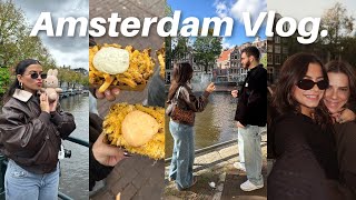 Amsterdam Vlog  exploring good eats museums coffeeshops [upl. by Urania]