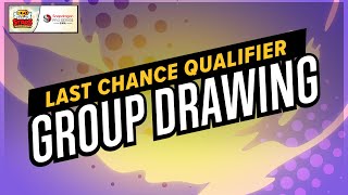 BSC Last Chance Qualifier DRAW SHOW [upl. by Natalya]