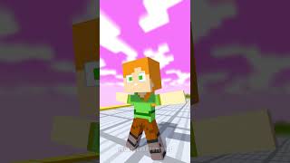 Whos the Best Baby Hero Baby Alex amp Baby Noob Girl minecraft fyp shorts [upl. by Curcio264]