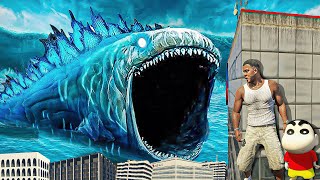 Playing Hide amp Seek With Giant Monster Bloop Biggest Fish in GTA 5 The Bloop Giant Fish Sea Monster [upl. by Mcdonald]