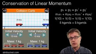 Conservation of Linear Momentum [upl. by Ignatz]