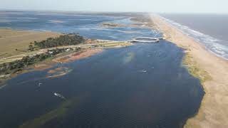 Kitesurfing en la Laguna Garzón Uruguay [upl. by Ragde]