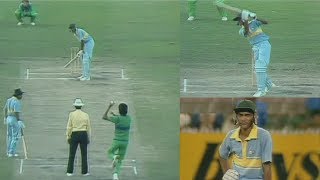 Young Azharuddin vs Mighty Pakistan Bowling  Azhars Brave Match Winning 93 in a Tough Run Chase [upl. by Yttisahc368]