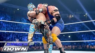 Ryback vs Kalisto – WWE World Heavyweight Championship Tournament SmackDown Nov 12 2015 [upl. by Ehling]