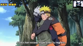 La Aldea recibe a Naruto como un heroe después de derrotar a Pain  Naruto Shippuden  Kev Mor [upl. by Einhpets]