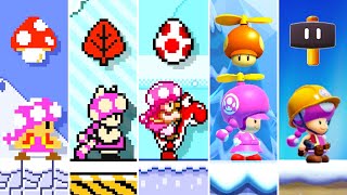 Super Mario Maker 2  All Toadette PowerUps [upl. by Nazarius]