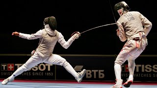 Andrea Baldini vs Lei Sheng 雷声  2007 Fencing World Championships SemiFinal  Italy 🇮🇹  China 🇨🇳 [upl. by Ahasuerus]