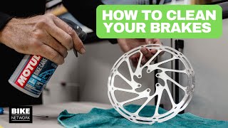 End brake squeal and improve stopping performance  How to Clean Disc Brake Pads and Rotors [upl. by Leff852]