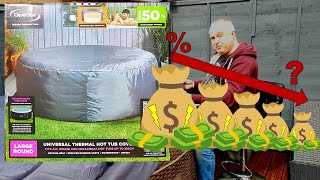 How Much Electricity Does a Hot Tub Thermal Cover Save [upl. by Ynahpit]