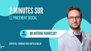 2 minutes sur  le pincement discal [upl. by Anahsor]