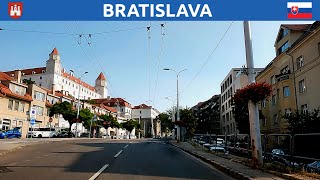 Driving in Bratislava Slovakia 4K [upl. by Gabriel]