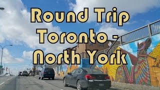 Summer Round Trip between Downtown Toronto Ryerson University and North York Keele and Lawrence [upl. by Innoj]