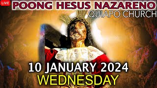 LIVE Quiapo Church Mass Today  10 January 2024 Wednesday HEALING MASS [upl. by Renba769]