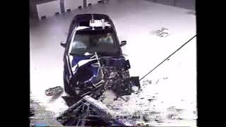 Dateline IIHS 2002 Midsize Cars crash test SOUND CRASHES [upl. by Crescen376]