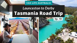 TASMANIA ROAD TRIP ADVENTURES Exploring Northern Tassie  Van Life Australia [upl. by Eatnwahs]