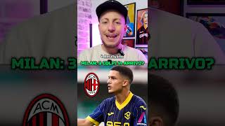 MILAN 3 ACQUISTI a CENTROCAMPO 💸​ NEWS CALCIOMERCATO shorts calcio calciomercato acmilan [upl. by Francoise483]