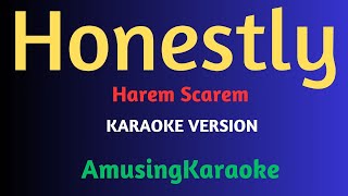 Honestly KARAOKE  Harem Scarem [upl. by Christoforo]