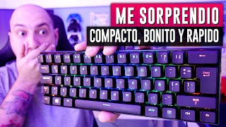 Este teclado gamer RGB MECANICO me SORPRENDIO 🔥 VSG MINTAKA Review 🔥 Teclado mecanico 60 porciento [upl. by Amelia920]