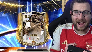 TOTS Mega Offers and Max Rated Patrick Vieira in FC Mobile [upl. by Yecak]