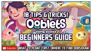 10 Ooblets Tips amp Tricks  Where To Find Oobsidian What To Plant First Ooblets Beginngers Guide [upl. by Fontana]