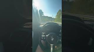 straight piped 340i downshifting in valley   bmw automobile cars cartok bmwninet m3 g80 [upl. by Ainimre]