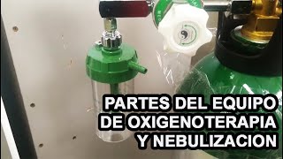 🔴 ESPECIAL 6000 SUBS  PARTES DEL EQUIPO DE OXIGENOTERAPIA Y NEBULIZACION MANOMETRO Y FLUJOMETRO [upl. by Eberhart]