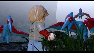 LEGO Jurassic World Walkthrough  Pteranodon Nests 1080p60HD [upl. by Rebm926]