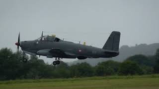 Meeting Aérien Morlaix 2017 Décollage Take Off Breguet Br1050 Alizé [upl. by Zielsdorf55]