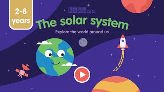 Solar system for kids Featuring the dwarf planets and more [upl. by Adamis470]