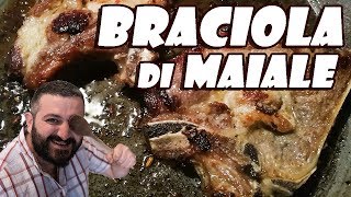 BRACIOLE DI MAIALE AL FORNO TENERISSIME VERY TENDER BAKED PORK CHOPS [upl. by Kletter]