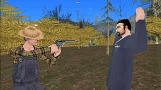 Un Día en la Vida de un Vaquero PARTE 2  GTA San Andreas Loquendo [upl. by Eliak]