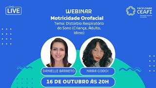 Webinar MO Distúrbio Respiratório do Sono Criança Adulto Idoso [upl. by Aryan]