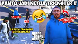 YANTO JADI KETUA TRICKSTER DI REKRUT SAMA KEI  BUKA TOPENGNYA MUKANYA JELEK WKWK  GTA 5 ROLEPLAY [upl. by Gianina716]