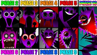 New Phase 2 VS Phase 3 VS Phase 4 VS Phase 5 VS Phase 6 VS Phase 710 in Incredibox Sprunki [upl. by Alodi]